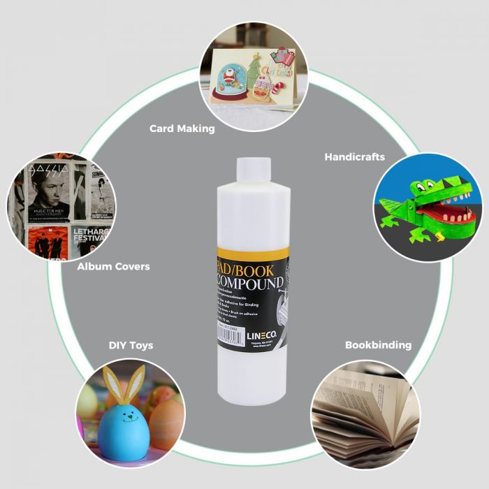 Lineco, Archival Glaze Padding Compound Adhesive for Book Binding