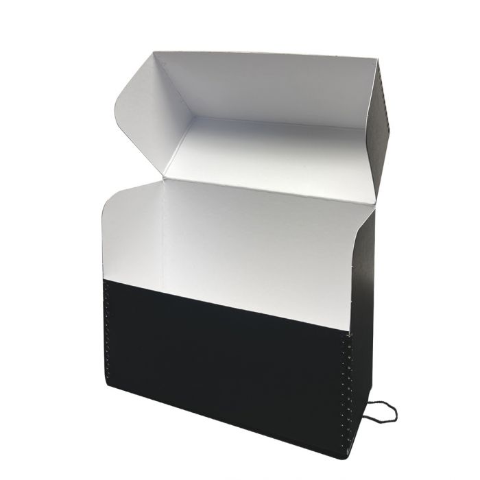 Lineco, Archival Folio Storage Box. Acid-Free, Metal Edge Boxboard
