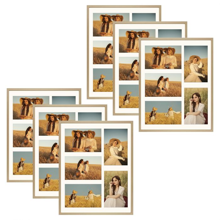 Golden State Art Gallery Wall frame set 12x12 for 8x8 picture frames &  Reviews