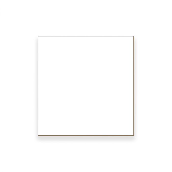 Golden State Art,14x18 White Backing Board with Browncore
