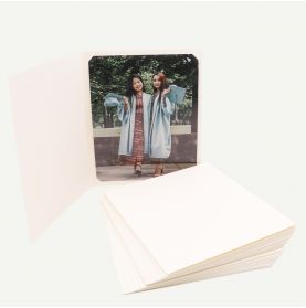 Pack of 25, Ivory Photo Folder for 8x10 or 6x8 Picture