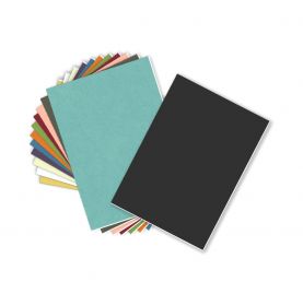 Pack of 100, 16x20 Uncut Mat with Whitecore, MIX Colors