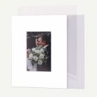 Pack of 50, 8x10 Pre-cut Mat with Whitecore fits 4x6 Picture + Backing + Bags