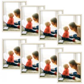 11x14 White/Natural Picture Frame