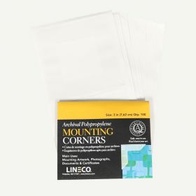 PACK OF 2 Lineco Infinity Paper Photo Corners gold pack of 252 