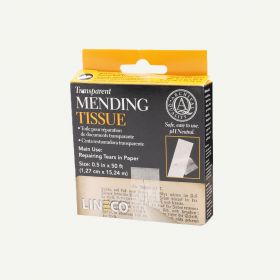 Lineco Transparent Mending Tissue 1/2"x600"