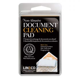 Lineco 2x4.75 Document Cleaning Pads with Grit-Free Powder - Cleans Dirt, Dust, Mold from Paper. Soft, Grit-Free Powder That Absorbs and Cleans.